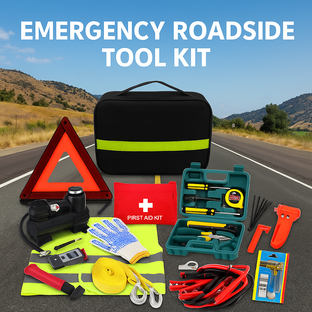 Kit de Herramientas para Emergencias de Automovil