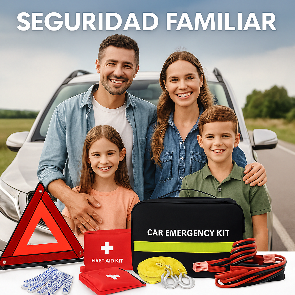 Kit de Herramientas para Emergencias de Automovil