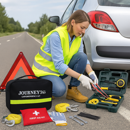 Kit de Herramientas para Emergencias de Automovil