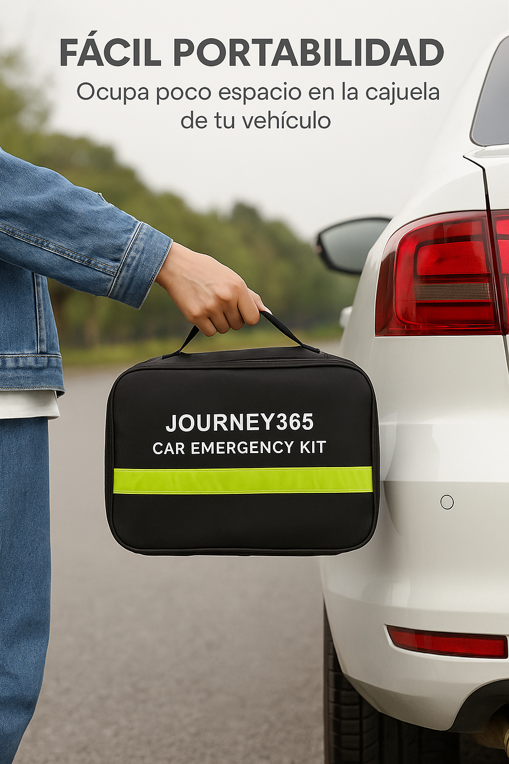 Kit de Herramientas para Emergencias de Automovil