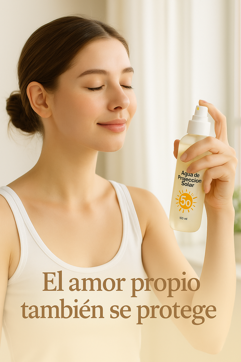 Agua solar Koreana - Bloqueador en agua